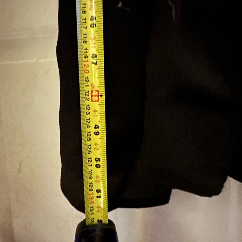 Gap Sz S NWT sleeveless maxi-length shirt dress in black rayon, full button - Picture 11 of 12